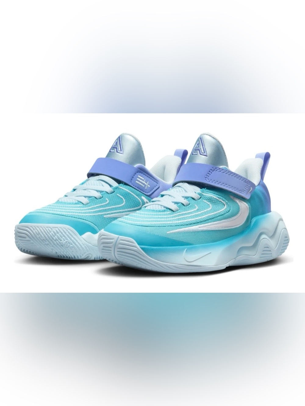 Nike Size 11C Kids (PS) Giannis Immortality 4 'Dusty Cactus Royal FZ6733-300